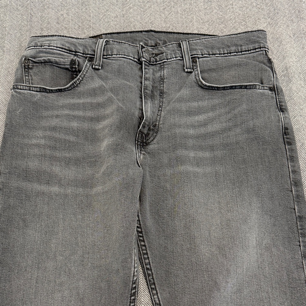 Levi's Men's Washed Gray Straight Jeans 512